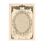 8 Carte di riso in A6 Backgrounds Classic Christmas