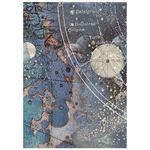 8 Carte di riso in A6 Backgrounds Cosmos