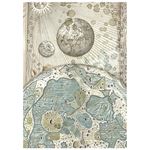 8 Carte di riso in A6 Backgrounds Cosmos