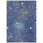 8 Carte di riso in A6 Backgrounds Cosmos
