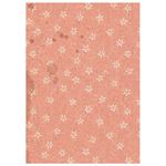 8 Carte di riso in A6 Backgrounds Cozy Family