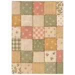 8 Carte di riso in A6 Backgrounds Cozy Family