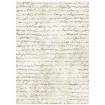 8 Carte di riso in A6 Backgrounds Daisy Art