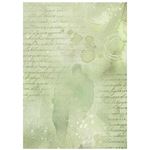 8 Carte di riso in A6 Backgrounds Daisy Art