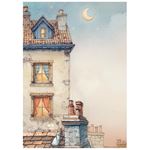 8 Carte di riso in A6 Backgrounds Family