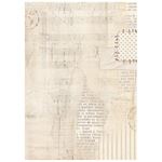 8 Carte di riso in A6 Backgrounds Family