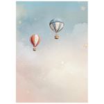 8 Carte di riso in A6 Backgrounds Family