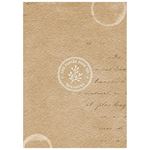 8 Carte di riso in A6 Backgrounds Flowers and Poems