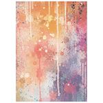 8 Carte di riso in A6 Backgrounds Furry Friends 2