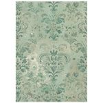 8 Carte di riso in A6 Backgrounds Gardens of Time