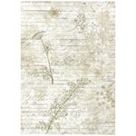 8 Carte di riso in A6 Backgrounds Herbarium Silvae