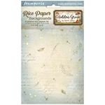 8 Carte di riso in A6 Backgrounds Hidden Grove