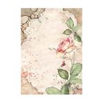 8 Carte di riso in A6 Backgrounds House of Roses