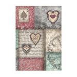 8 Carte di riso in A6 Backgrounds Master of Magic