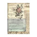 8 Carte di riso in A6 Backgrounds Music