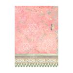 8 Carte di riso in A6 Backgrounds Orchids and Cats