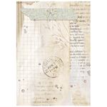8 Carte di riso in A6 Backgrounds Secret Diary