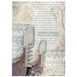 8 Carte di riso in A6 Backgrounds Venice City of Art