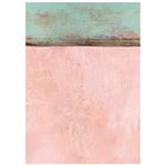8 Carte di riso in A6 Backgrounds Winter Magic