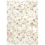 8 Carte di riso in A6 Backgrounds Winter Magic