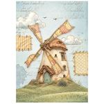 8 Carte di riso in A6 Cozy Family
