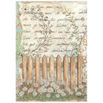 8 Carte di riso in A6 Daisy Art