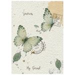 8 Carte di riso in A6 Flowers and Poems
