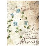 8 Carte di riso in A6 Flowers and Poems