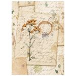 8 Carte di riso in A6 Flowers and Poems