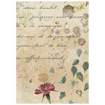 8 Carte di riso in A6 Flowers and Poems