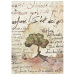 8 Carte di riso in A6 Flowers and Poems