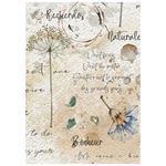 8 Carte di riso in A6 Flowers and Poems
