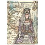 8 Carte di riso in A6 Gardens of Time