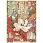 8 Carte di riso in A6 Oriental Garden
