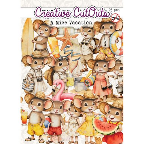 A Mice Vacation CutOuts