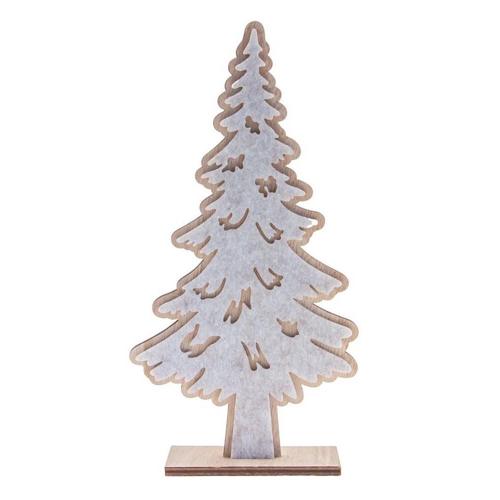Albero feltro e legno