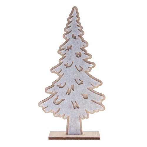 Albero feltro e legno