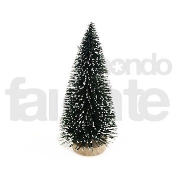 Albero grande innevato cm 10,5 h