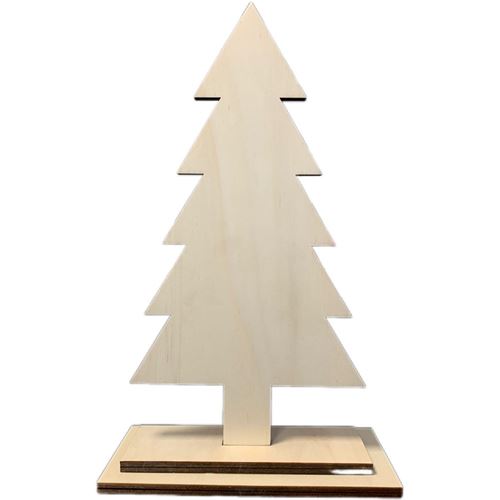 Albero in legno con Base