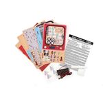 Ambientazione 3D in legno Welcome to Paris Tv Retrò con luci led