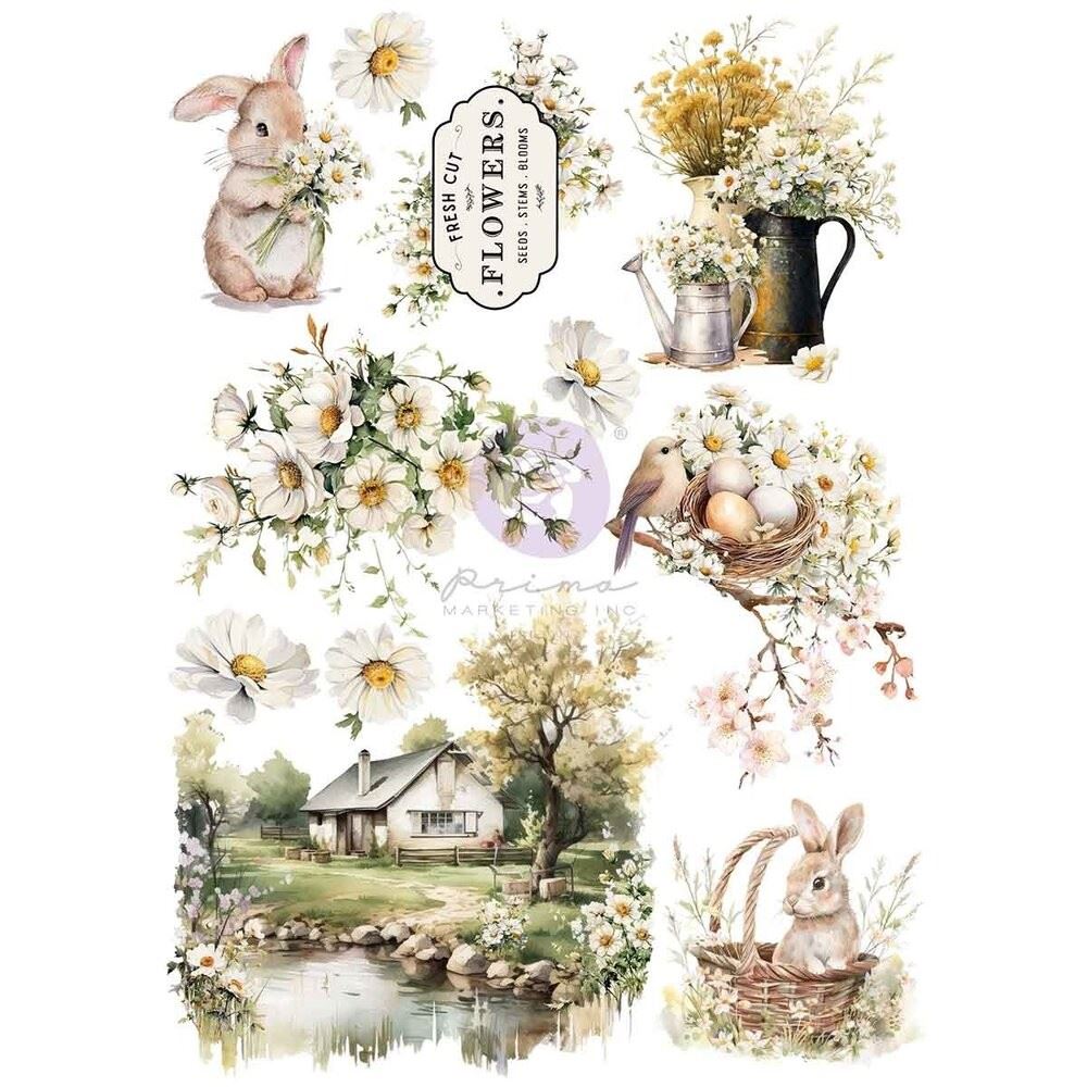 Among the Wildflowers A4 Transfer