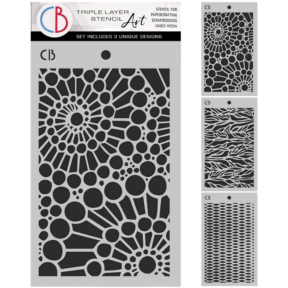 An Artist Journey Stencil Mix