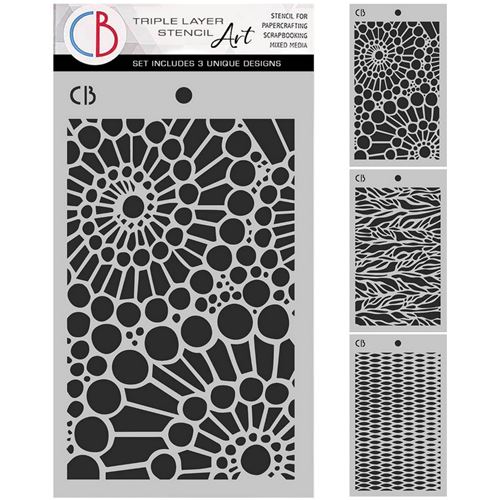 An Artist Journey Stencil Mix