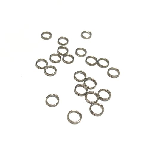 Anellini Doppi color Argento