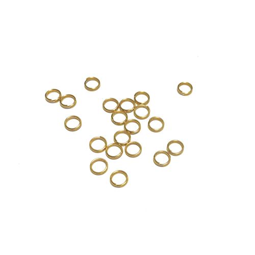 Anellini Doppi color Oro