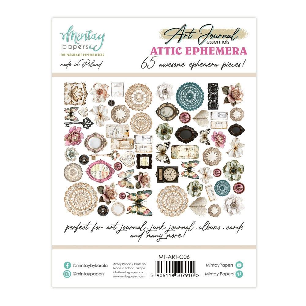 Art Journal Ephemera Pack Attic