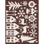 Art Paper Shapes laser cut - Christmas