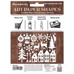 Art Paper Shapes laser cut - Christmas