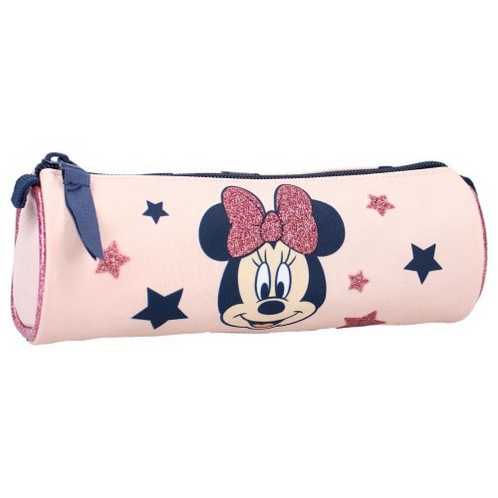 Astuccio Minnie Rosa con glitter