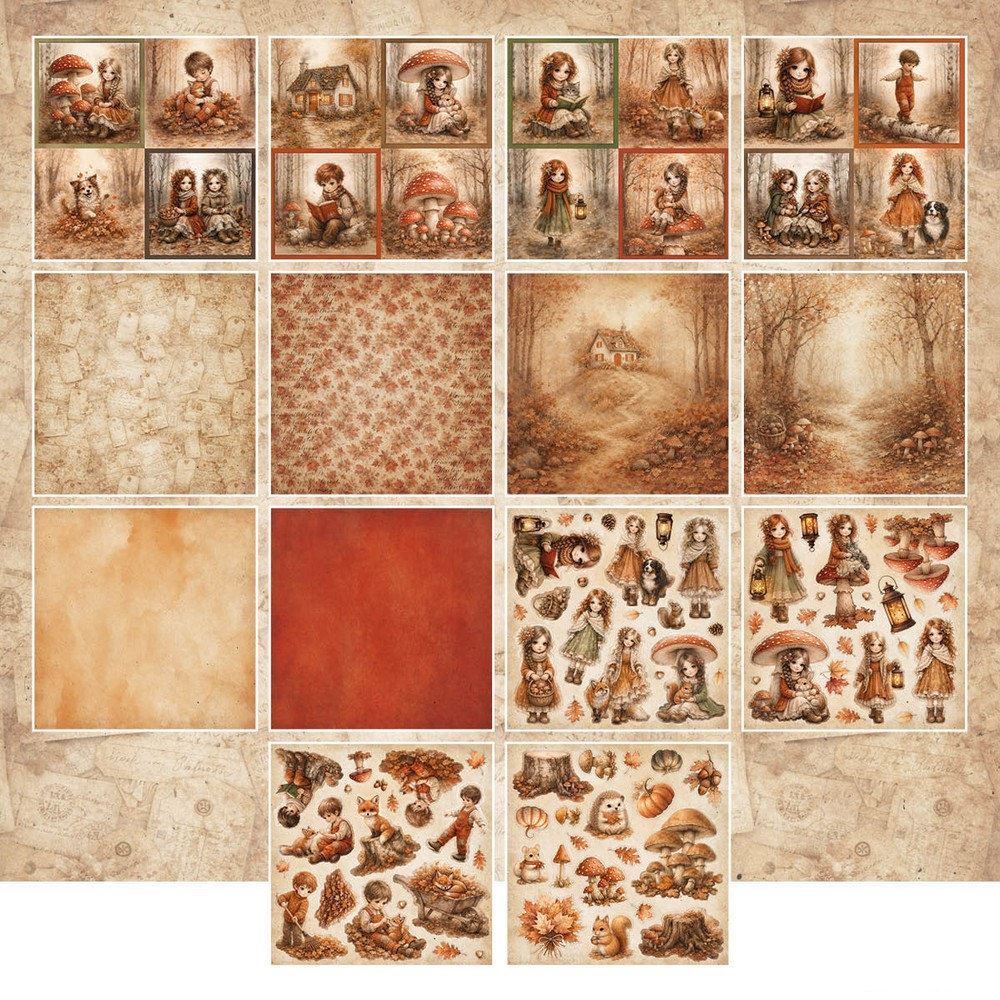 Autumn Dreams Essentials A4 Mixed Paper Pad